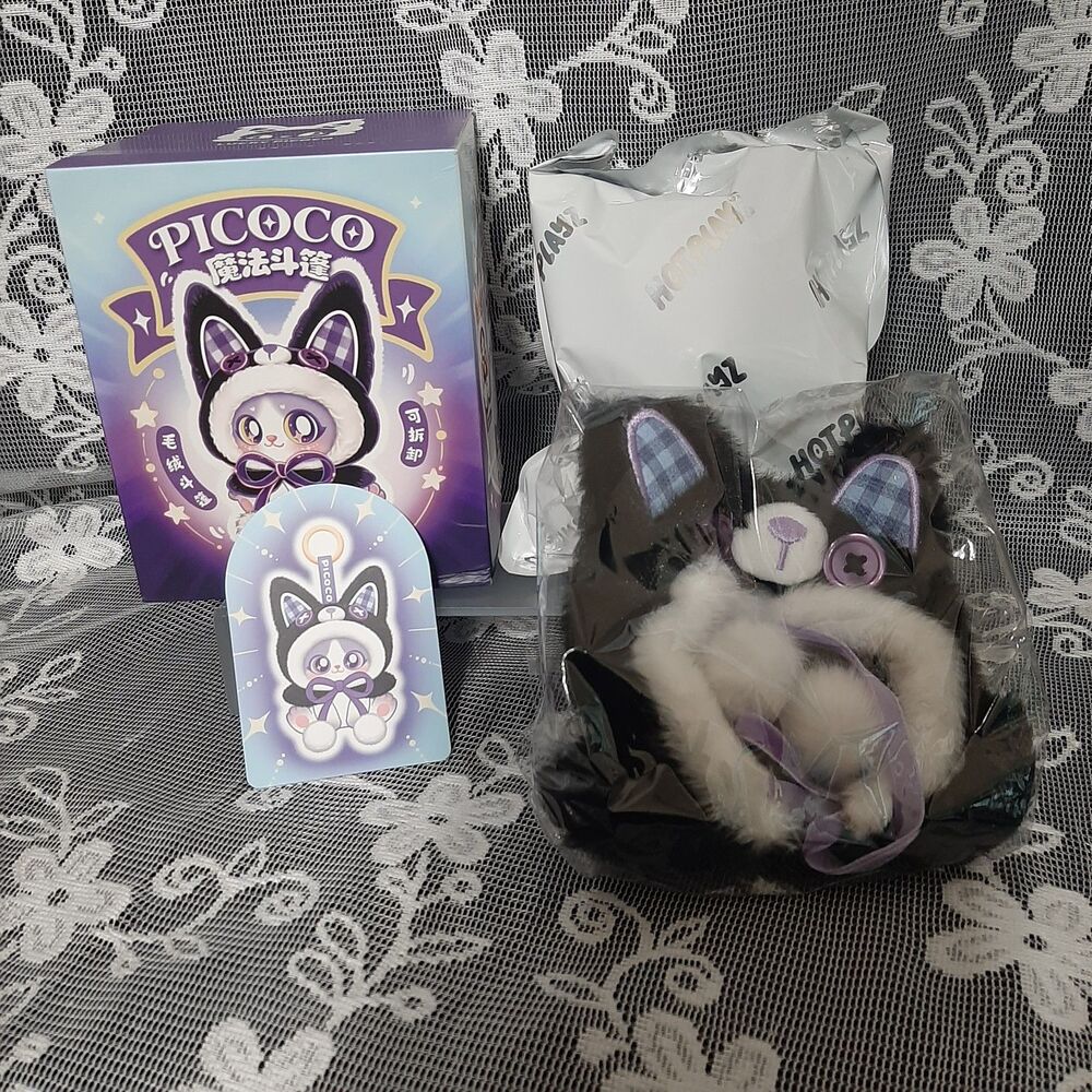 Confirmed Dark Moon - Picoco Magic Cloak Cat Charm Series